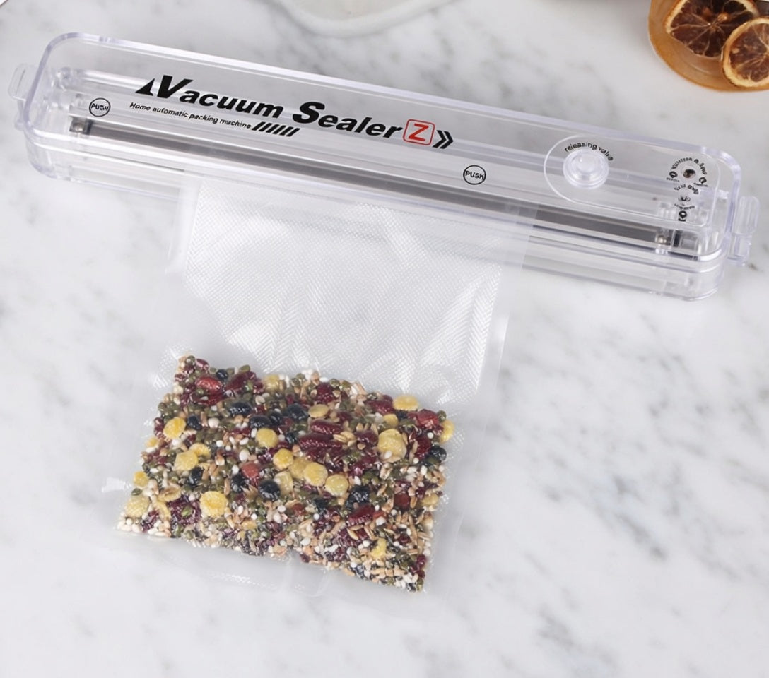 Automatic Handheld Sealing Machine + 5 Bags | Fresh Food Storage & Kitchen Organization ZKFK-001